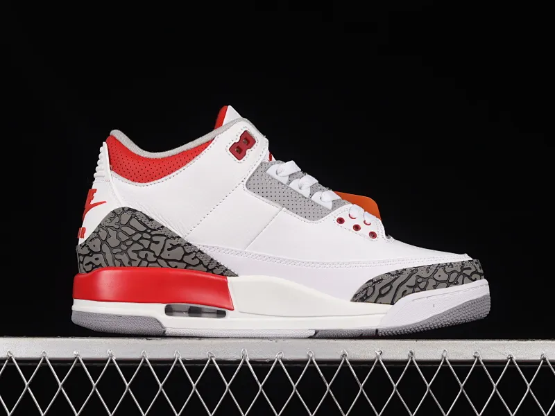 All categories Air Jordan Jordan series basketball shoes Air Jordan 3 Air Jordan 3 Retro "Fire Red" AJ3 Joe 3 new flame red DN3707-160